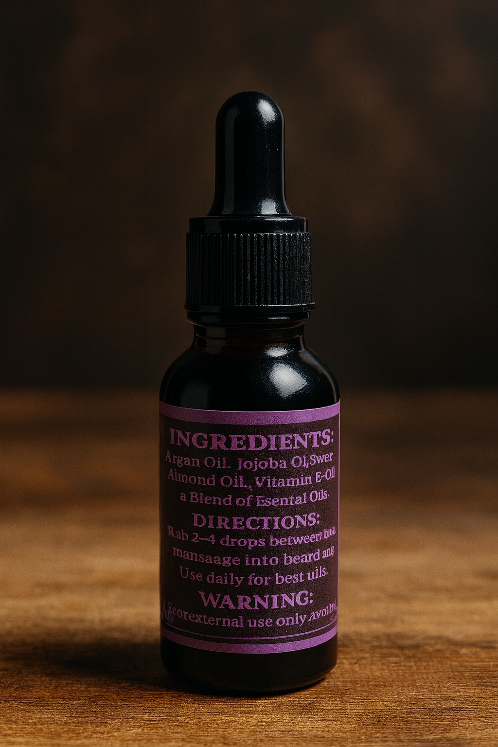 Bahamut’s Blood – Premium Beard Oil (0.5 oz)