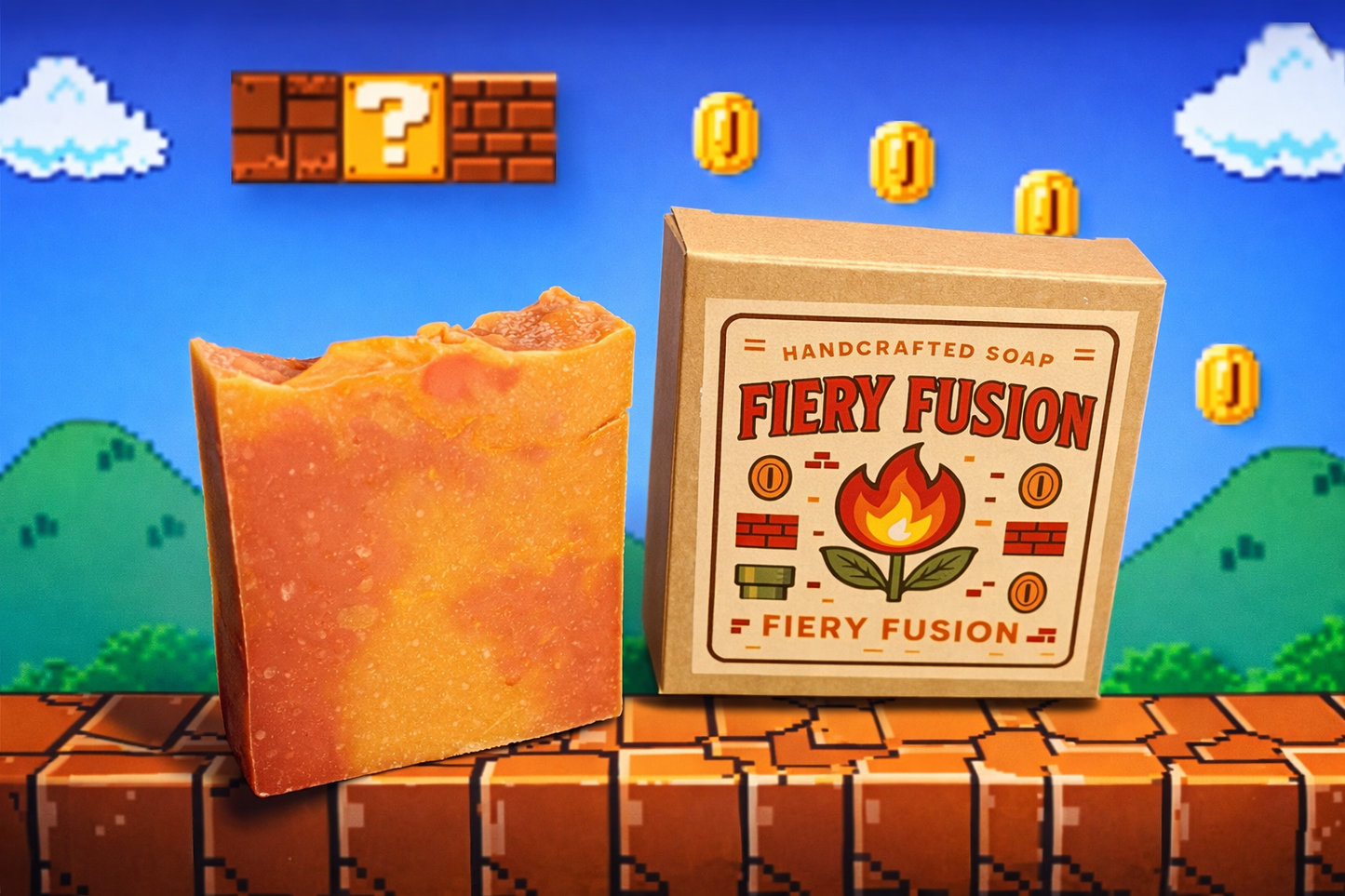 🔥 Fiery Fusion Cold Process Soap | Spiced Power-Up Cleanse