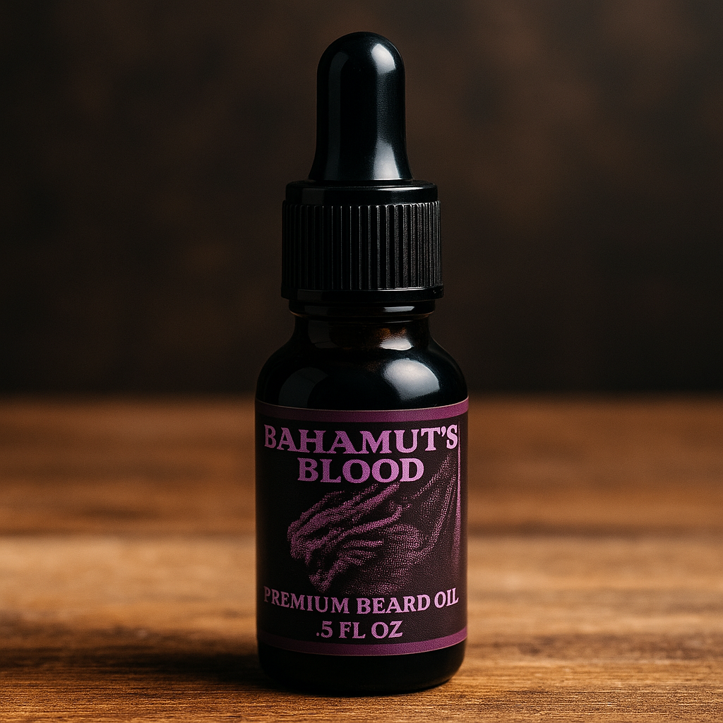 Bahamut’s Blood – Premium Beard Oil (0.5 oz)
