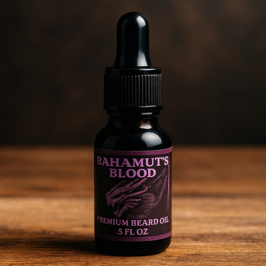 Bahamut’s Blood – Premium Beard Oil (0.5 oz)