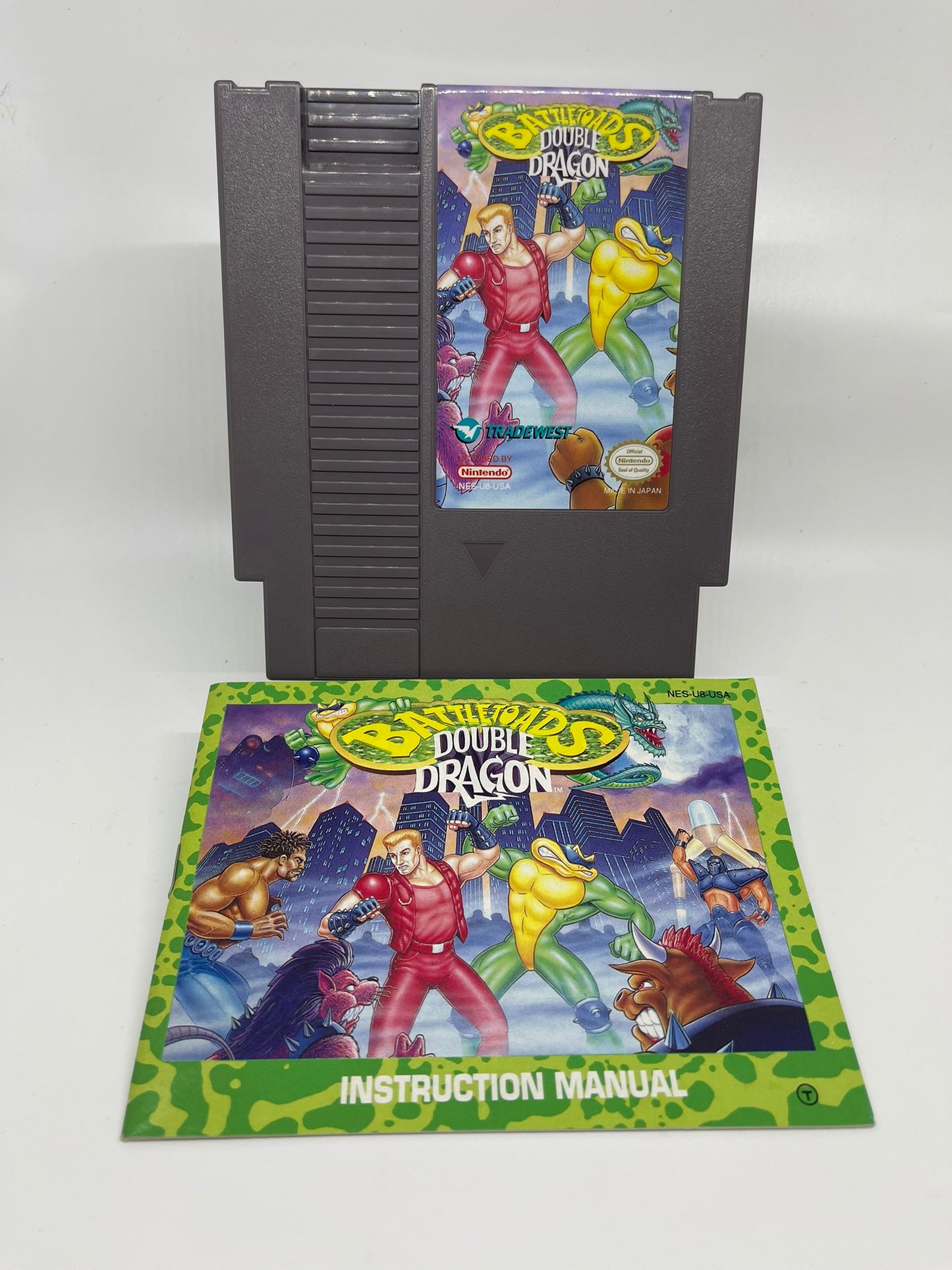 Battletoads & Double Dragon  w/ Manual
