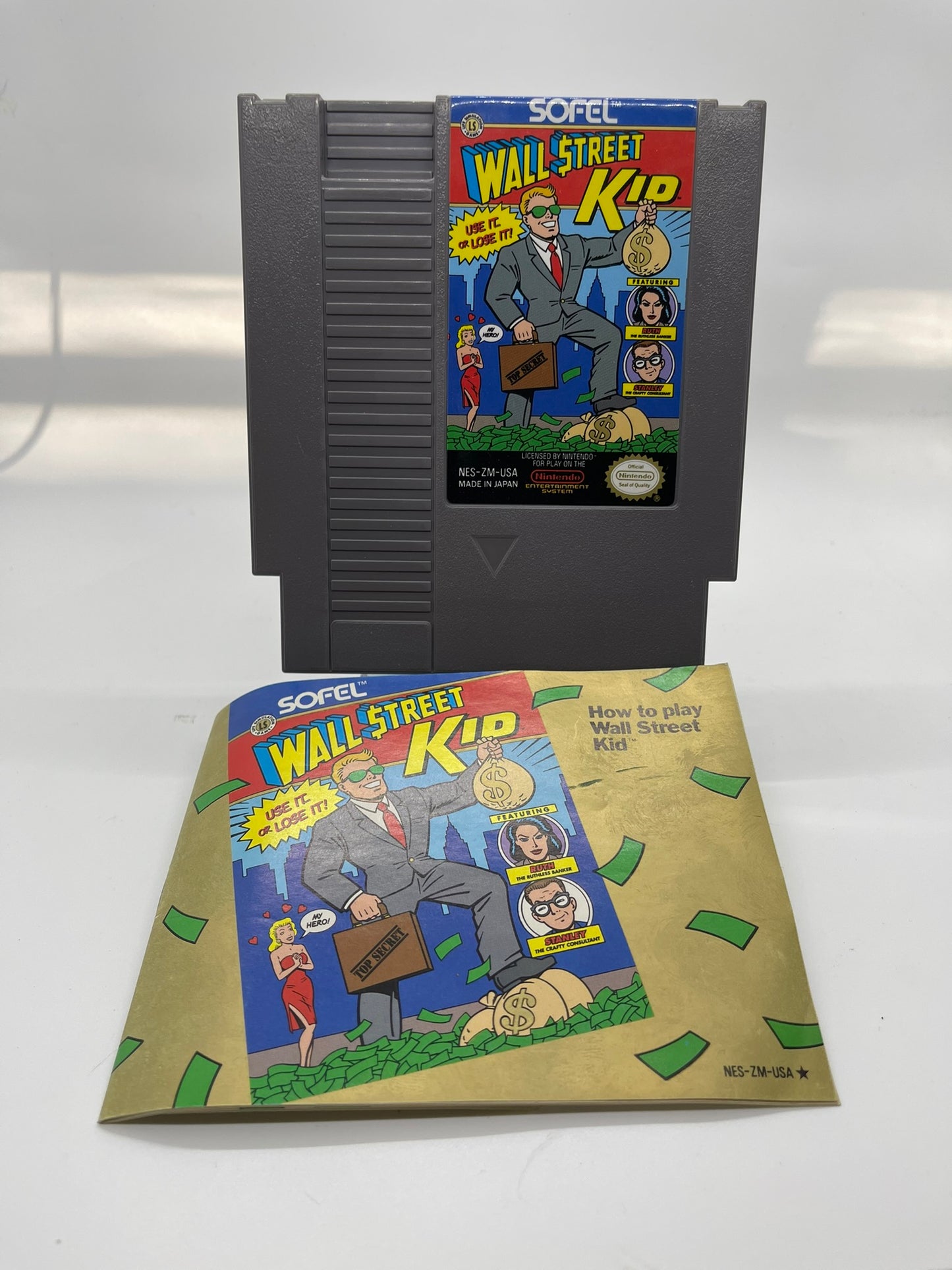 Wall Street Kid w/ Manual