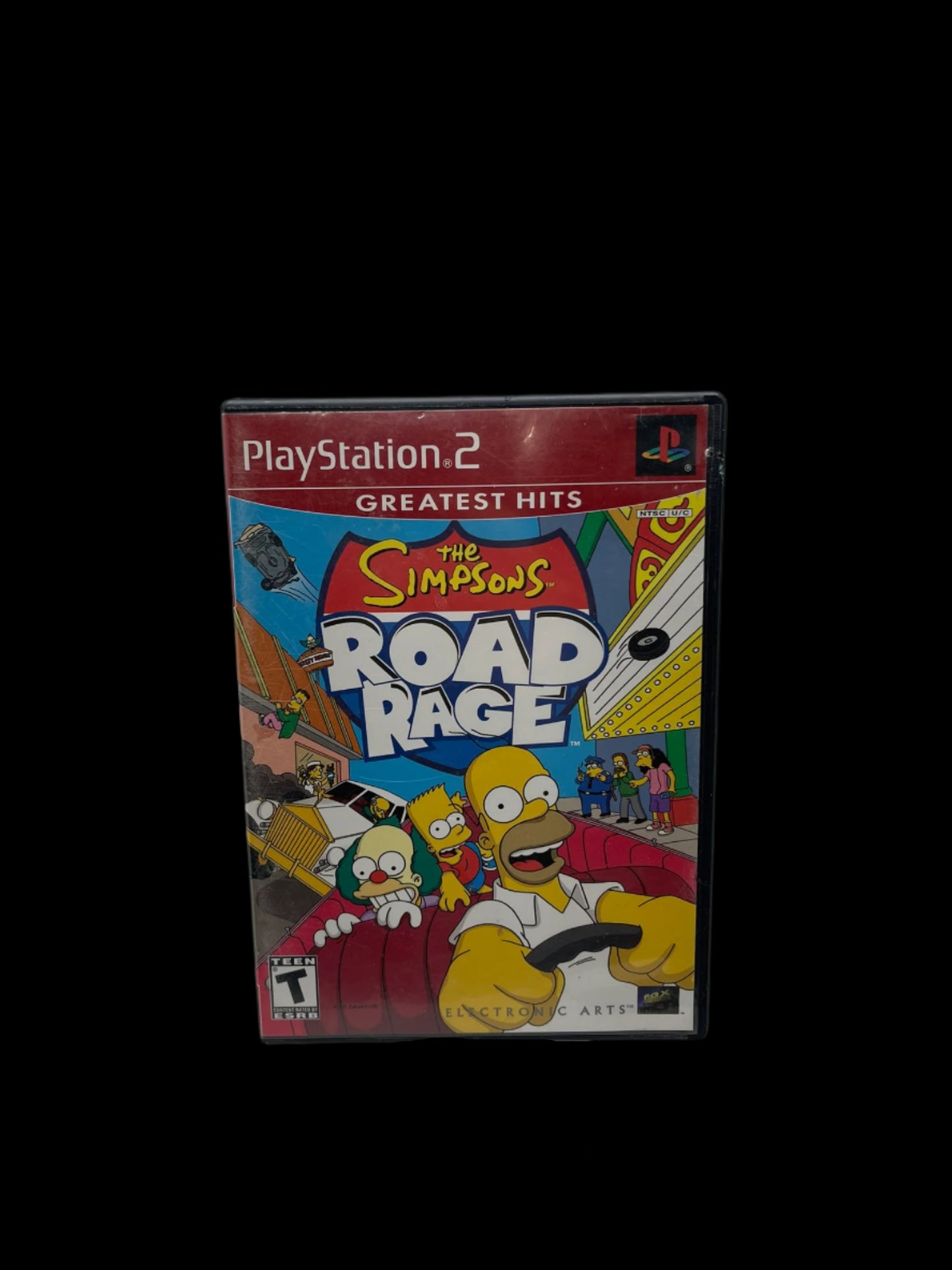 The Simpsons Hit & Run PS2 PlayStation Greatest Hits COMPLETE in box