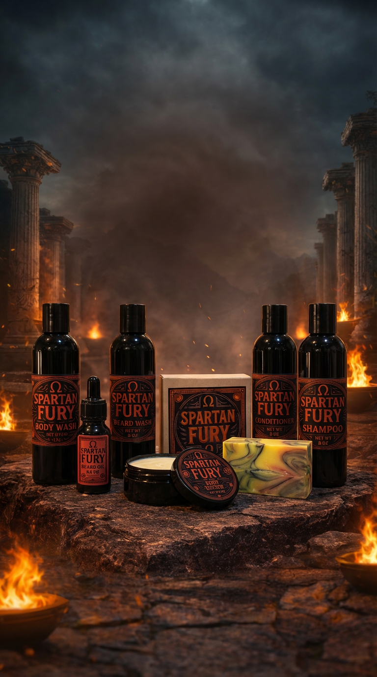 ⚔️ Spartan Fury — Ultimate Grooming Bundle